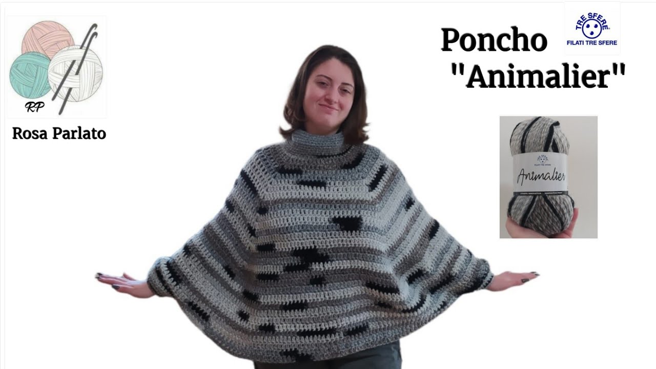 Учебник по вязанию пончо 