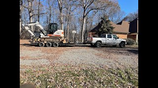 Replacing the top glass in my Bobcat excavator