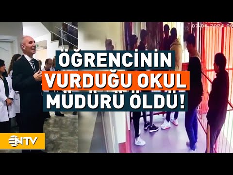 Öğrencinin Vurduğu Okul Müdürü Hayatını Kaybetti! 17 Yaşındaki Irak Asıllı Öğrenci Gözaltında! | NTV