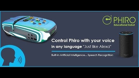 Control Phiro robot in English !