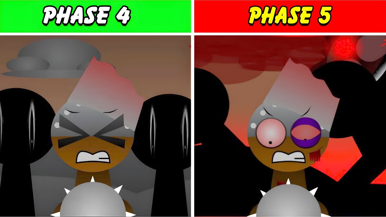 Incredibox Sprunki: Anti-Shifted Phase 4 Vs Anti-Shifted Phase 5