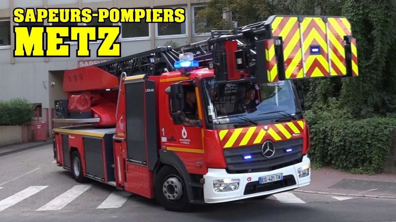 *METZ* [SDIS 57] - Départs Sapeurs-Pompiers de la Moselle (CIS Principal de Metz)