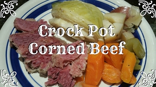 How To Make Corned Beef in the Crock Pot ☘️ EXTENDED version ☘️