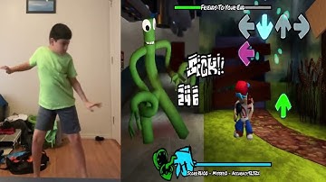 FNF VS Rainbow Friends In Real Life — Friends To Your End (NEW)