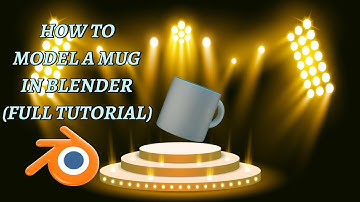 How to model a realistic coffee mug in blender (A fast & reliable way)