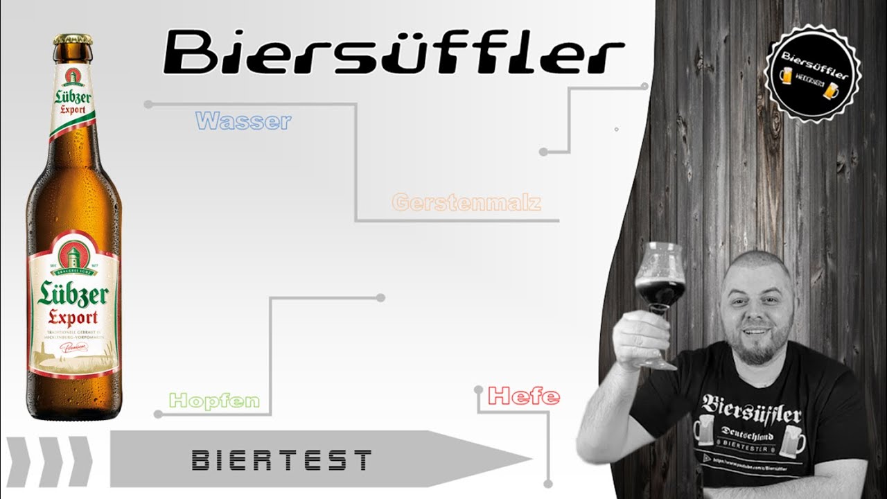 Biertest - Lübzer Export
