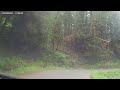 Drift Creek Covered Bridge & famous last words: Google says if we turn left we can take a back way