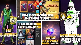 URGENTE! FIM DOS ROYALES E TICKETS! ENTENDA TUDO! CUBO DE GRAÇA, NOVOS EVENTOS, LOJA DO CUBO E MAIS!