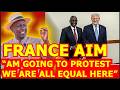 🙄🙄"AM GOING TO FRANCE INFRONT OF US PRESIDENT TRUMP TO PROTEST, NOBODY IS ABOVE OTHERS WE ARE EQUAL"