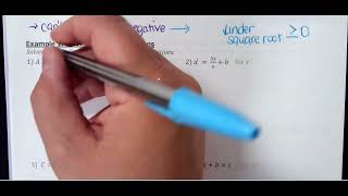 HA2 1-2 Notes Video (literal equations)