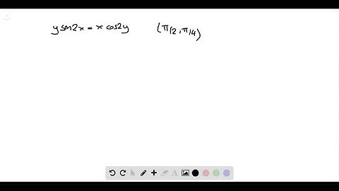 Use implicit differentiation to find an equation of the tangent line to the curve at the given poin…