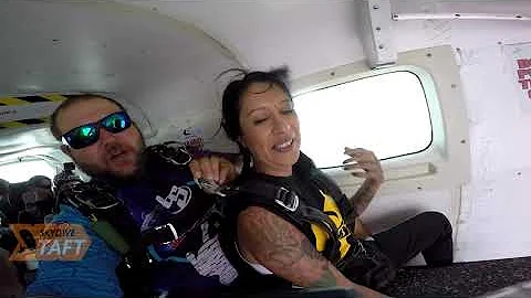 Skydive Taft Tandem Jump | Carla Esqueda from Bake...
