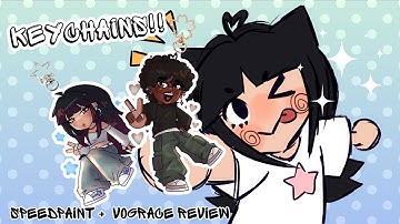 Keychains are so cool ⋆˚࿔ || OC acrylic charms with @vograce