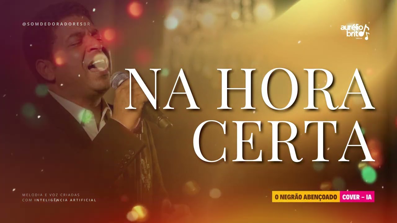 Na hora certa | Louvor Profundo | Hino Cristão Inédito (Voz Masculina)