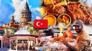 Pakistanis trying TURKISH Steamed Beef | First mosque of Turkey, Galata Tower Istanbul?? Ep13[CC]