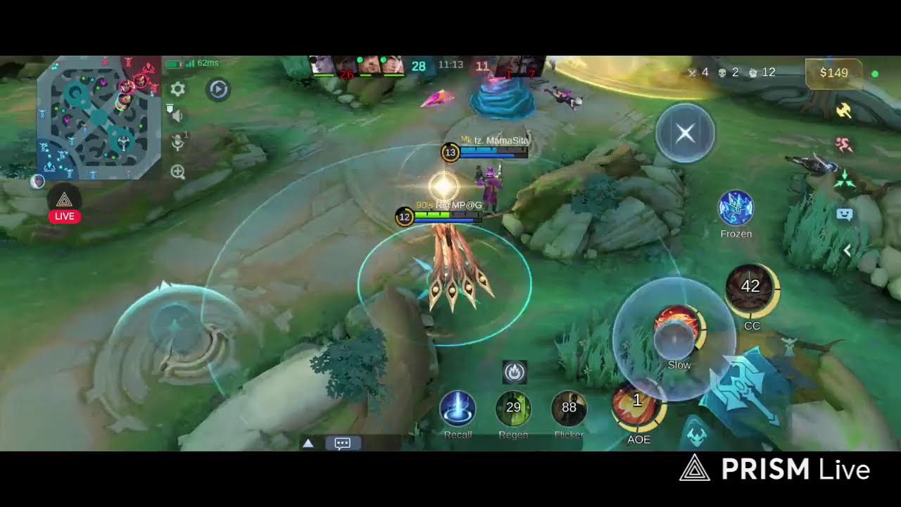 Live streaming of R@MP@GE GAMING