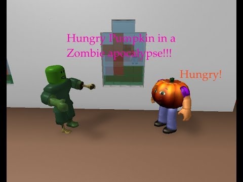 Hungry Pumpkin in a zombie apocalypse