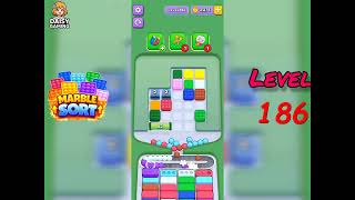 Marble Sort Level 186 Walkthrough
