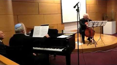 Emanuel VAHL: Aspiration for cello & piano - Eliyah ZABALY, piano & Collin OLDHAM, cello