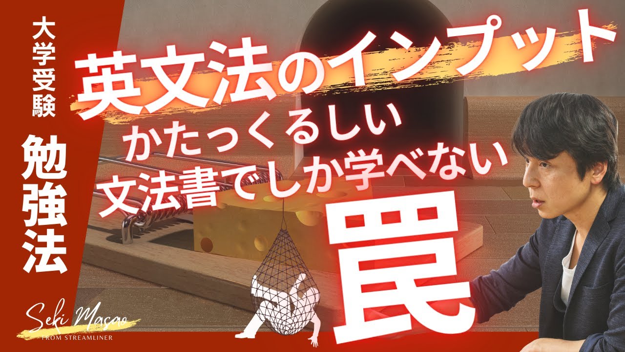 「自分に合った英文法の学び方」を見つけるためのヒント【大学入試／勉強法】関 正生　№438