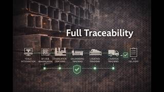 Structural Steel Traceability | Track Fabrication, Galvanizing and Site Logistics