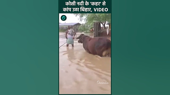 Bihar Flood News: कोसी नदी बनी बिहार बाढ़ की वजह | Kosi | Bihar Flood | Bihar News | वनइंडिया हिंदी
