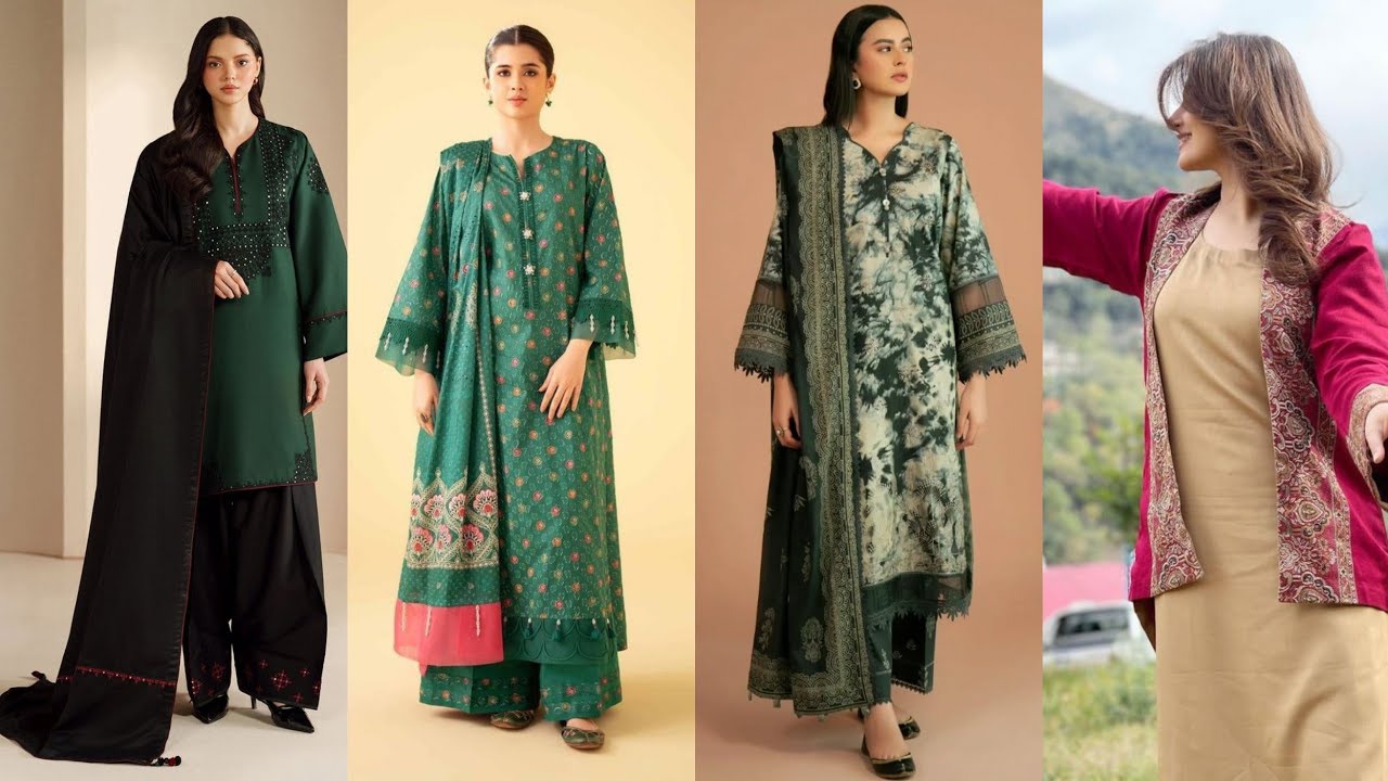 Winter Dress Designing ideas and Styling| Beautiful Winter Dress Designs 2025💖 #winter #viralvideo 