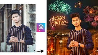 Diwali Photo Editing in 1 Minute - PicsArt 🔥#withme screenshot 1