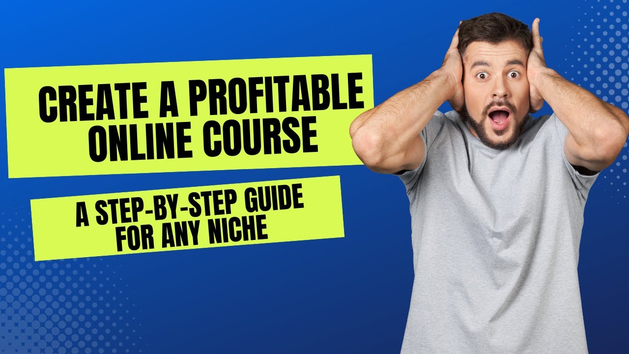 How to create a profitable online course in any niche - YouTube