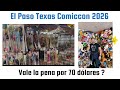 El paso comiccon 2026 vale la pena el evento por 70 dólares ? Encontré muñecas Descúbrelo #comiccon 