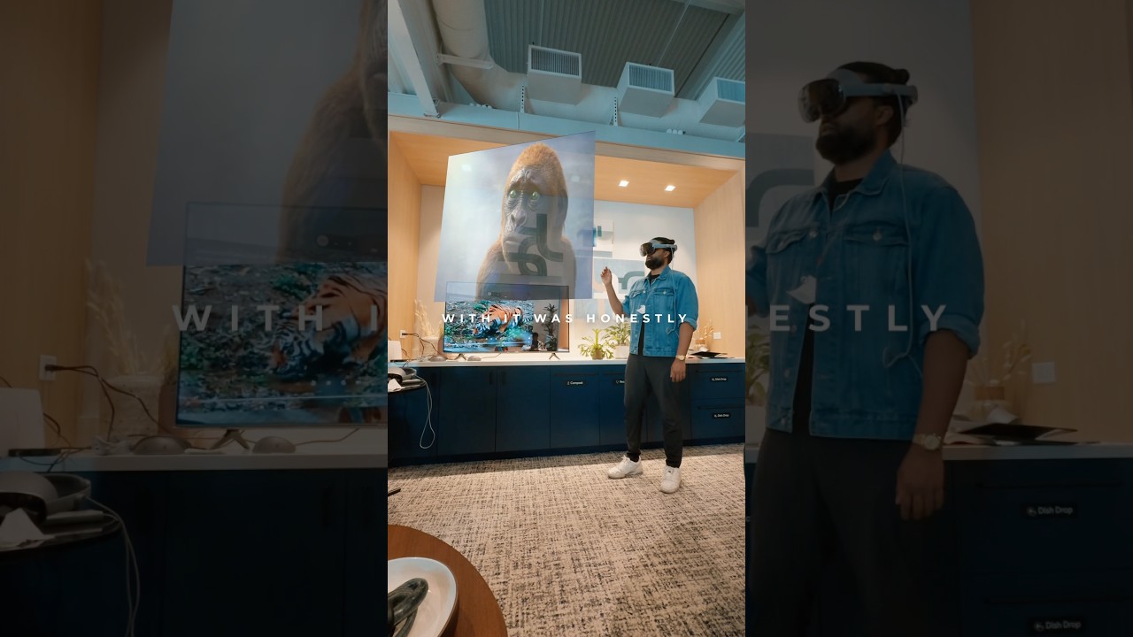 I tried the Apple Vision Pro Killer! Samsung VR Headset (Project Moohan)