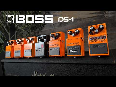 How Different Can Seven Boss DS-1 Pedals Really Be?