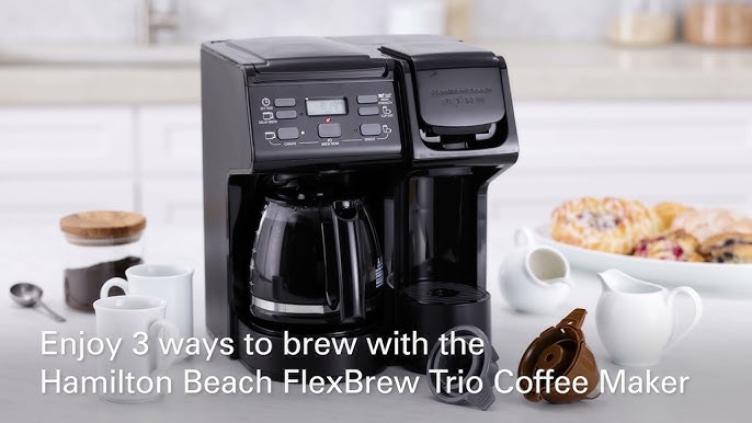 Hamilton Beach Flexbrew Universal Coffee Maker & Reviews