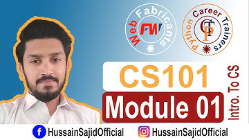 CS101 Module 1 | Application of computer science | Introduction to computing | Urdu / Hindi