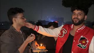 Nonu bhaiya ka birthday celebration🎊🥳 #triggeredinsaan #fukrainsaan #youtube @DimpleMalhanVlogs 