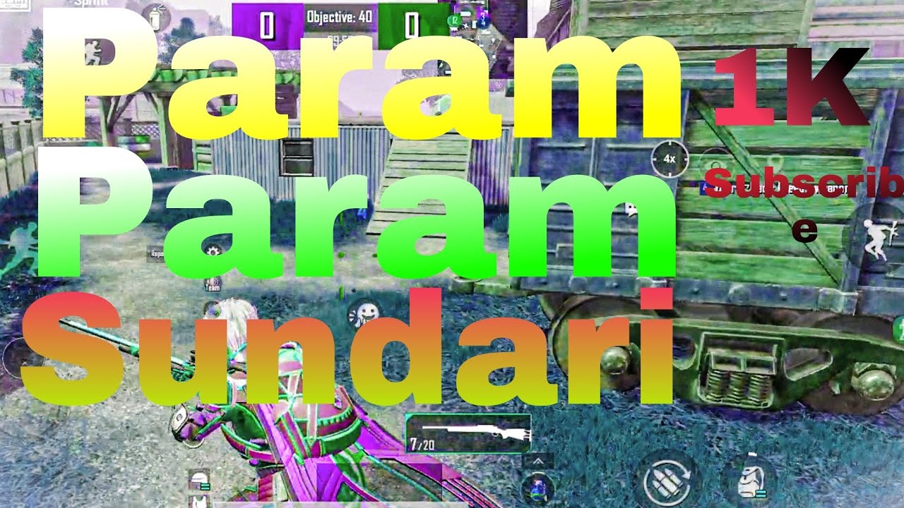 Param🔥Sundari🔥Song🔥Pubg Montage🔥