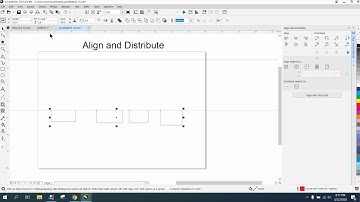 Corel Draw Tips & Tricks Align and Distribute More info