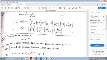 laplace transform 2, Signals and Systems, III Sem by Abha Singh