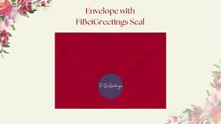 #FiBeiCards #FiBeiGreetings Greetings – Wedding Card 👩🏻‍❤️‍👨🏻.