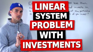 Linear System Problem with Investments
