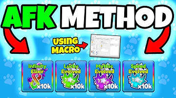 How To AFK FARM POTIONS With MACRO In Bubblegum Simulator Infinity!