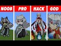 NOOB VS PRO VS HACKER Minecraft Pixel art✨Japanese cartoons