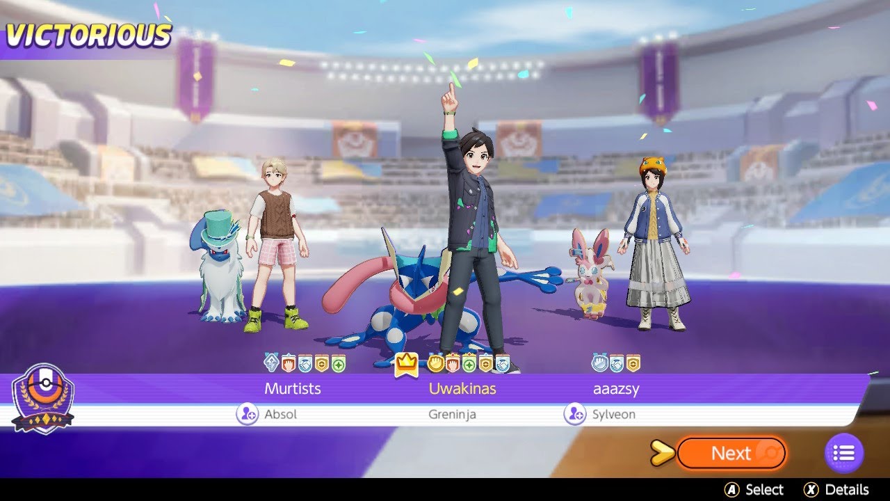 Nintendo SWITCH LitePOKEMON UniteS6part11GreninjaQuick Battle2