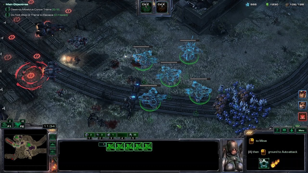 StarCraft 2 Co-op | Raynor & Han & Horner | Oblivion Express | Brutal