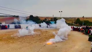 SALIDA A CAJÓN  CON TRACA ? TORO DE CEBADA GAGO??   Tresjuncos (Cuenca)