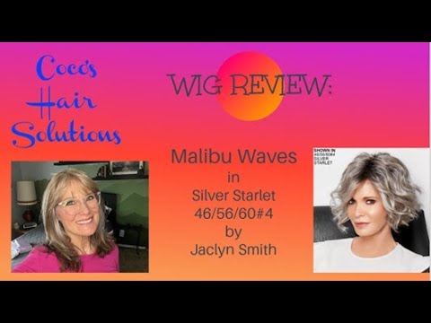 Malibu Waves in Silver Starlet, 46/56/60#4 by Jaclyn Smith: Wig Review