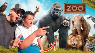 ZOO DAY - دخلت عند كثر من 20 حيوان متوحش 🐆🦁🐍