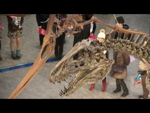 Acrocanthosaurus & Pteranodon / 大恐竜展in丸の内2012