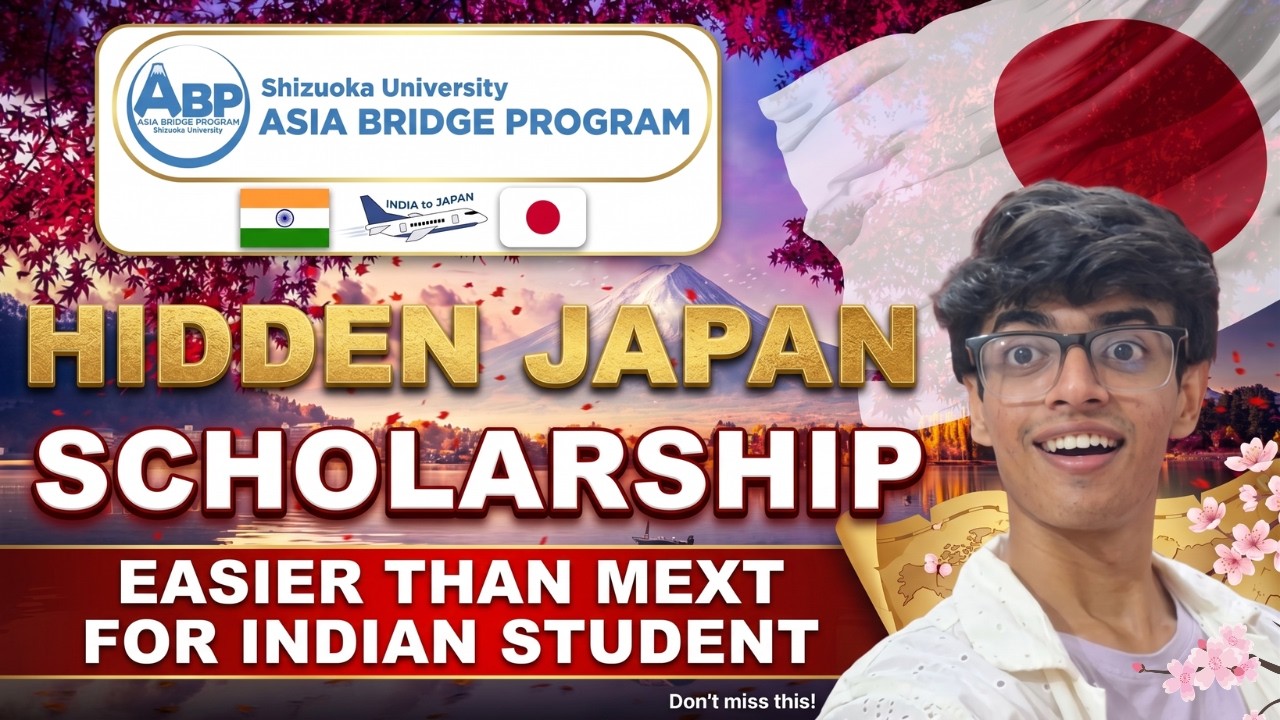 Forget MEXT? This Underrated Japan Scholarship Could Change Your Life 🇯🇵