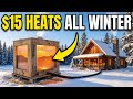 This $15 Sand Battery Heats Any Cabin All Winter on 2 Hours of Sunlight